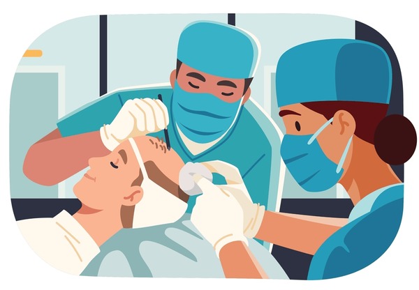 لاین کاشت و تقویت مو